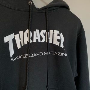 black Thrasher hoodie